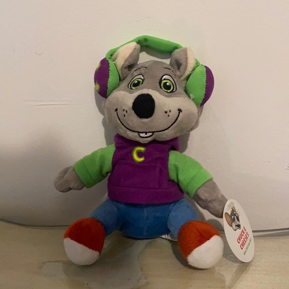 Chuck E. Cheese Stuffed Animal Toy - Picture 2 of 7
